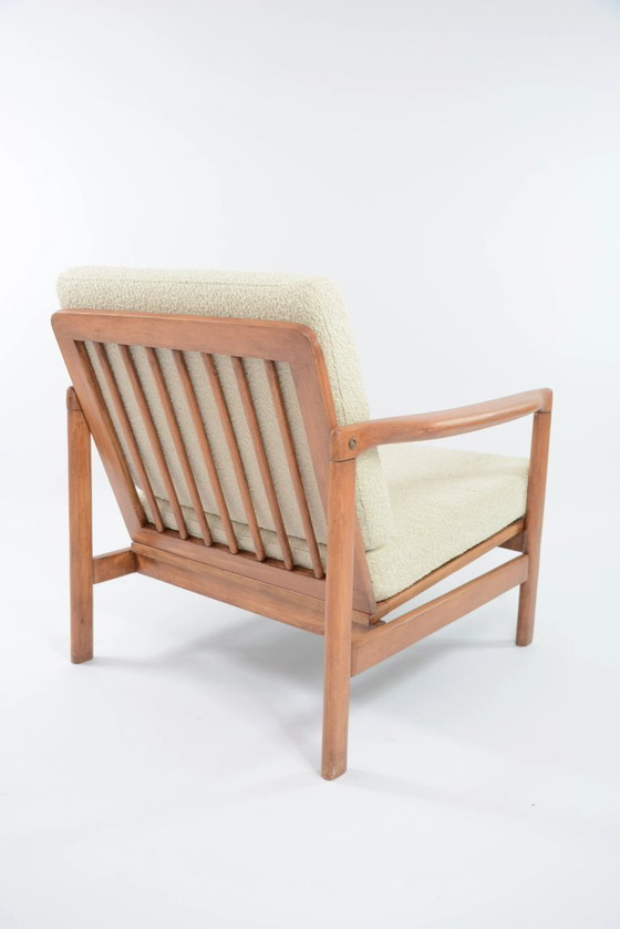 Image 1 of BZ fauteuils in lichtbeige bouclé