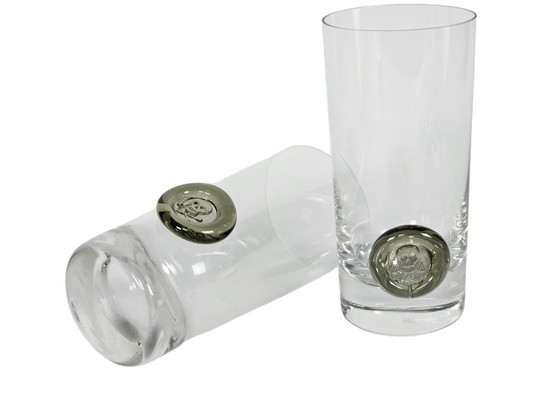 Image 1 of Rosenthal Studio Linie - Bjørn Wiinblad - Sigillo dei pirati - 2 bicchieri - Anni '70