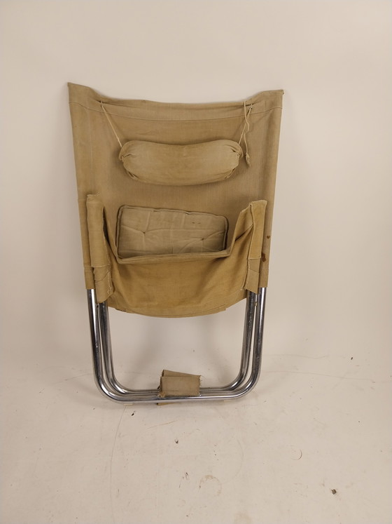 Image 1 of 1 sillón plegable de los años 70, diseñado por Borge Lindau y Bo Lindekrantz para Lammhults.