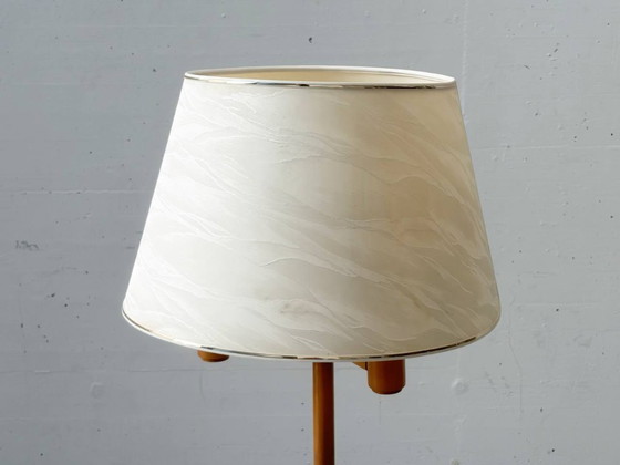 Image 1 of Lampada da terra vintage in legno di ciliegio, anni '70
