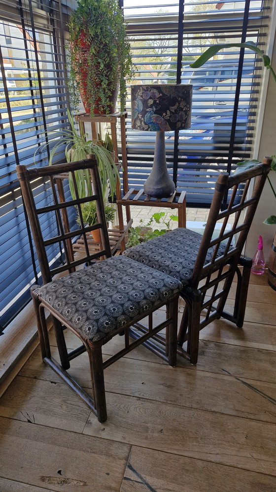 Image 1 of Rattan-Designstühle