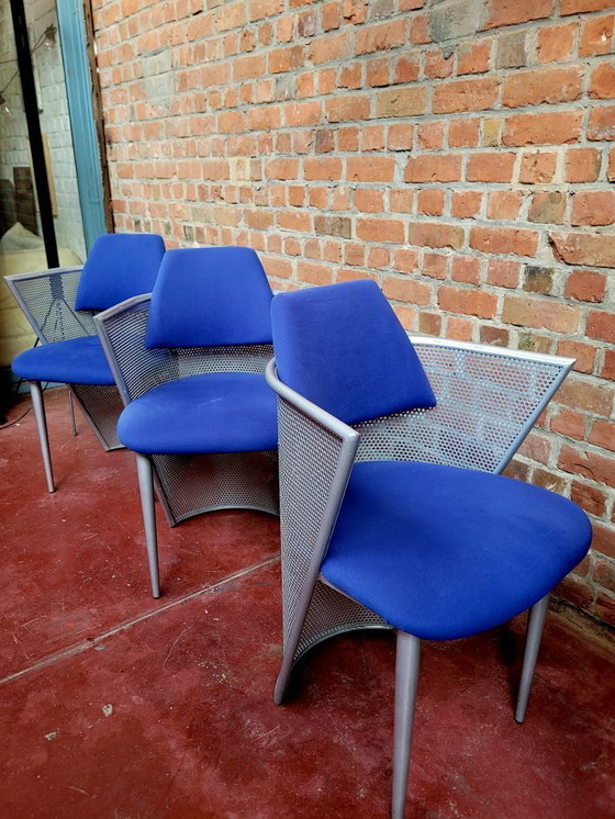 Image 1 of Postmoderne Stühle im Memphis-Stil