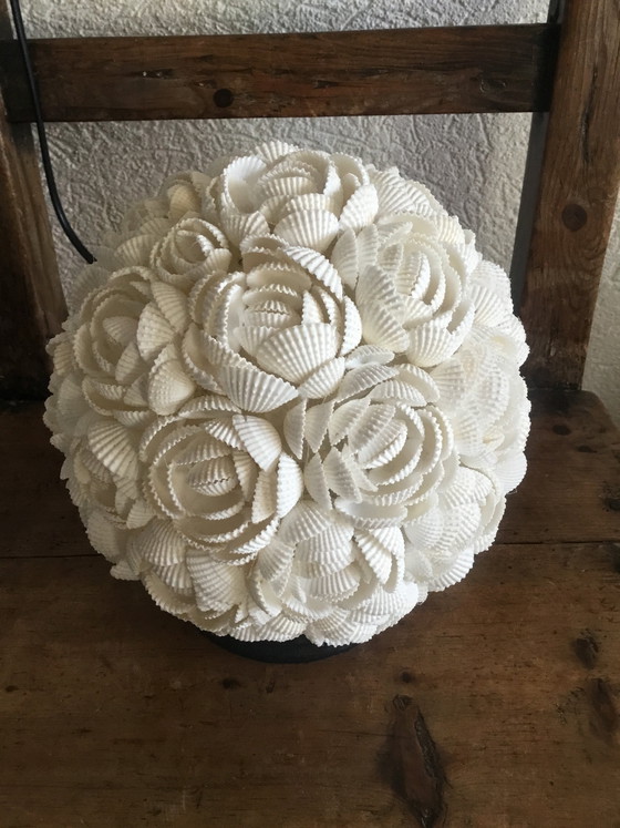 Image 1 of Handgefertigte Muschellampe