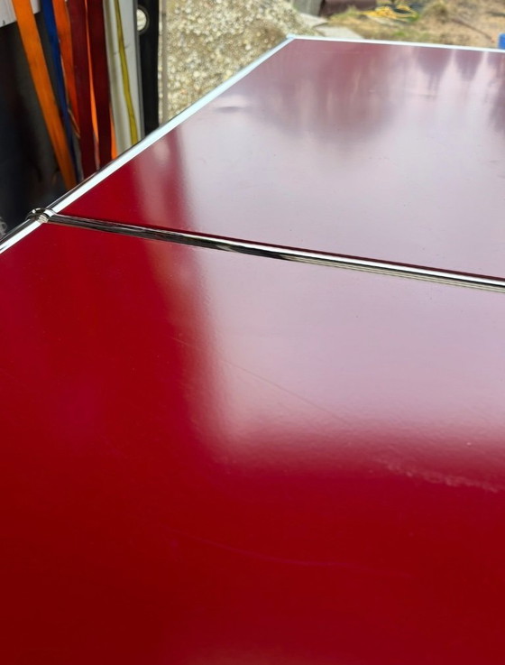 Image 1 of USM Haller sideboard red