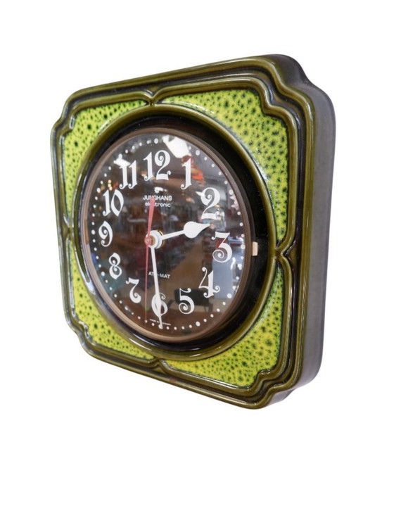 Image 1 of Junghans ATO-MAT Keramik-Wanduhr