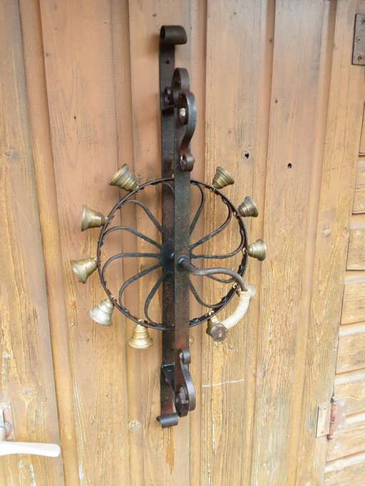 Rustic Wrought Iron Doorbell