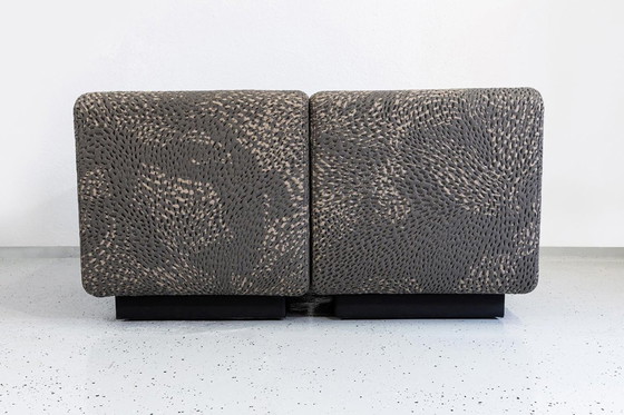 Image 1 of Chaises longues/canapé modulables par Eberhard Geißler, Oelsa, Allemagne, années 1970