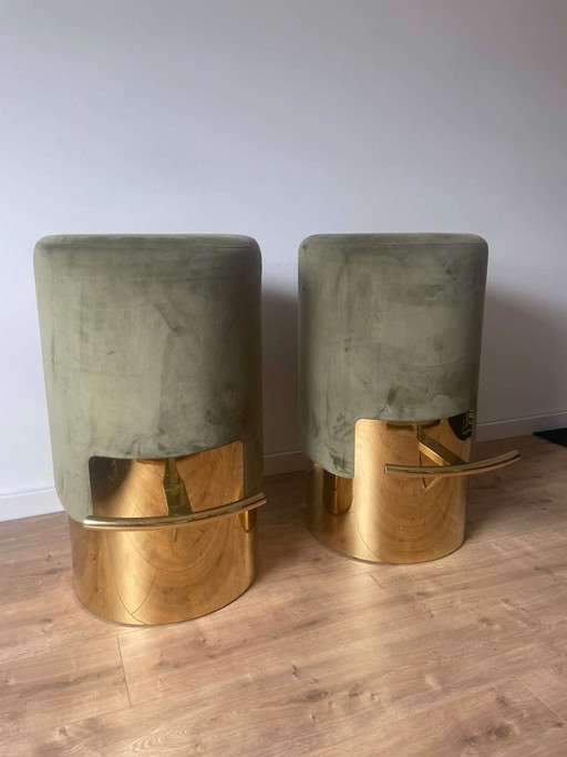 Tabourets de bar design Casa Padrino - 2 pièces