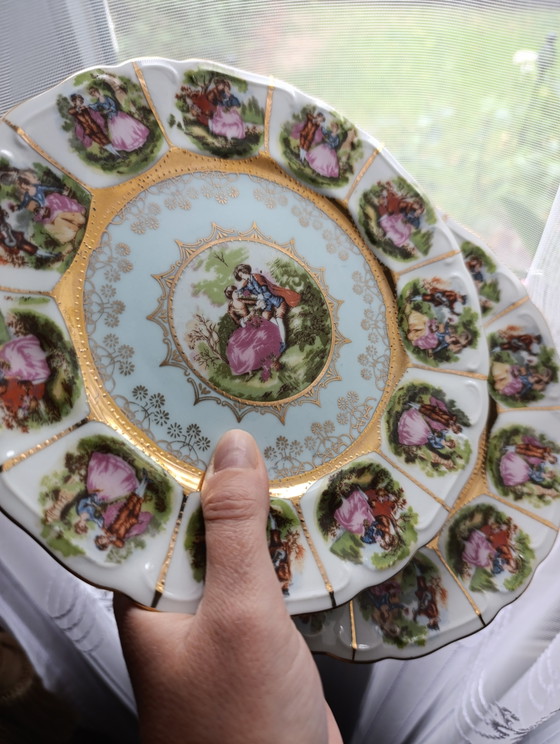 Set di 2 piatti decorativi vintage in porcellana tedesca. – Oggetti decorativi, Porcelain (photo 8 of 10)