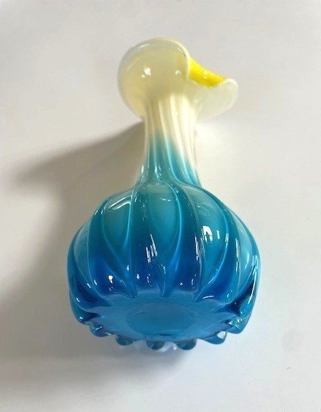 Image 1 of Glass Design Vase Murano Style