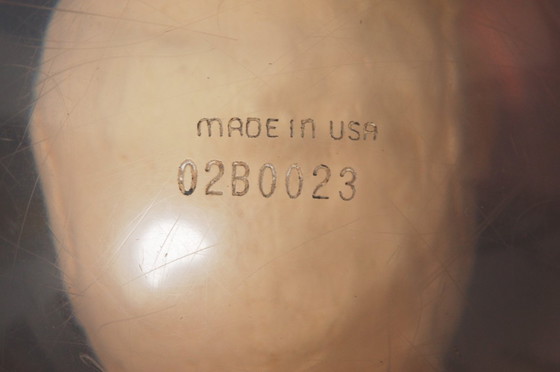 Image 1 of Bola de bolos con calavera de ebonita y bolsa a juego, década de 1990, EE. UU.