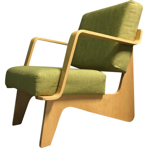 Fauteuil vintage modèle FB03 par Cees Braakman pour Ums Pastoe, 1950