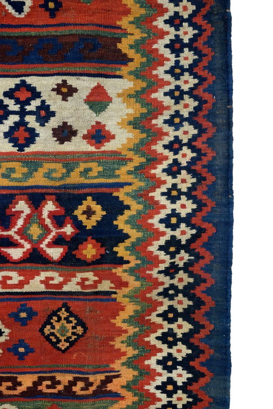 Image 1 of Kelim de los nómadas Qashqai, 80 años.