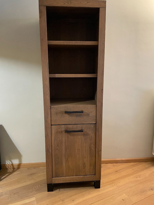 Estantería (librería) moderna de roble: ¡precio reducido!