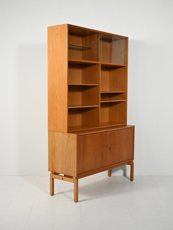 Image 1 of Bookcase with showcase by Marian Grabinsky for IKEA 