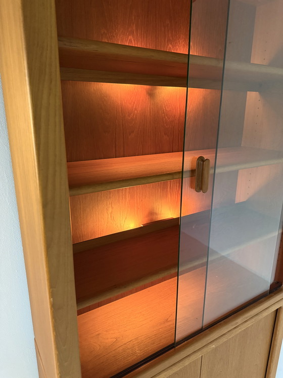 Image 1 of Vintage XL Danish display cabinet, Silkeborg Møbelfabrik '70