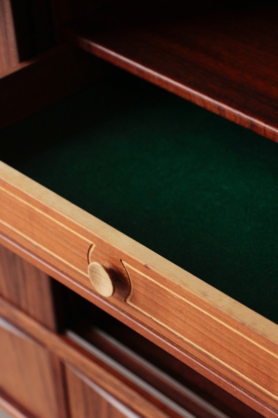 Image 1 of Skandinavisches Highboard aus Palisanderholz – Entwurf von E.W. Bach (1960er Jahre)