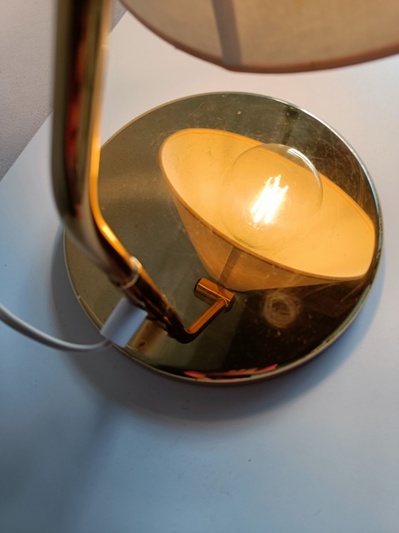 Image 1 of Lámpara de mesa Aneta de latón – diseño posmoderno escandinavo, década de 1980