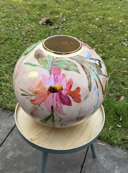 VIBE Art neue handbemalte Vase XL