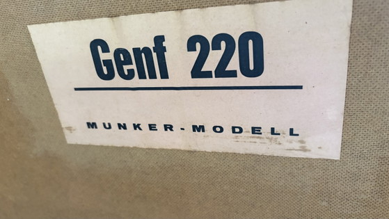 Geneva 220 Mid-Century Sideboard Munker model – Munker-Modell, Metal, Wood (photo 4 of 6)