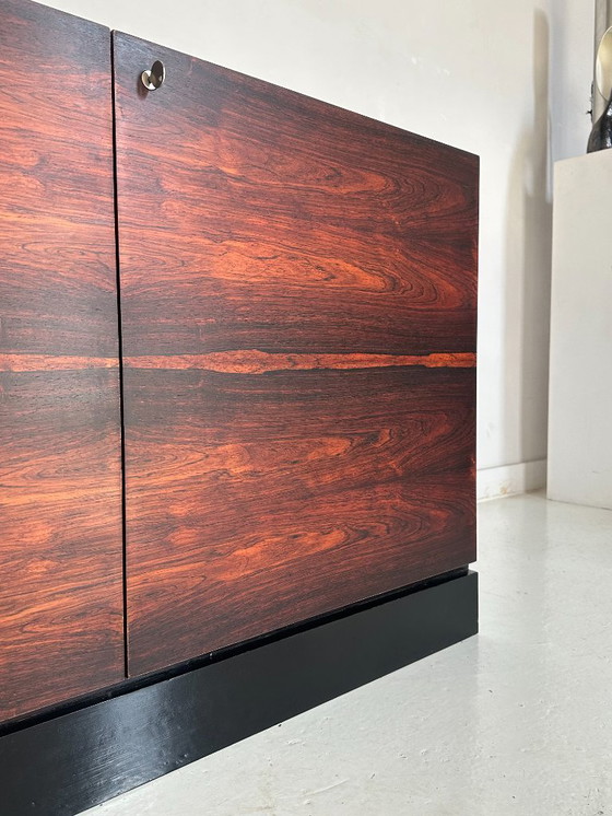 Image 1 of Rare Modernist Sideboard in Palisander Veneer by Oswald Vermaercke for V-Form, Belgium, 1960s