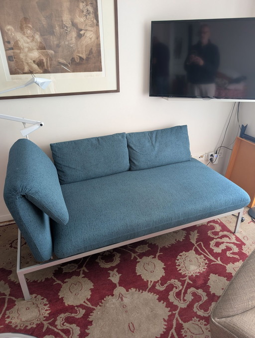 Daybed/ Recamiere der Marke Brühl in blau/ petrol