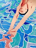 Tuffatore - David Hockney - Il tuffatore - Poster 70 × 100 cm