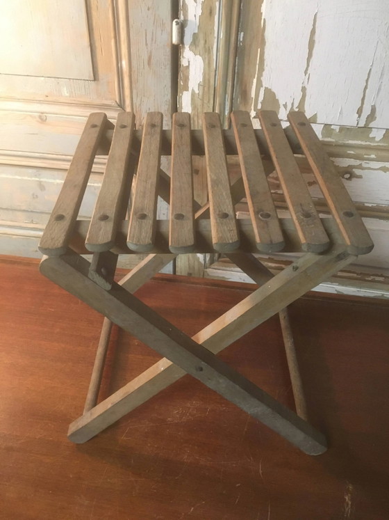 Klapphocker aus den 30er/40er Jahren – Wood, Vintage (photo 2 of 15)