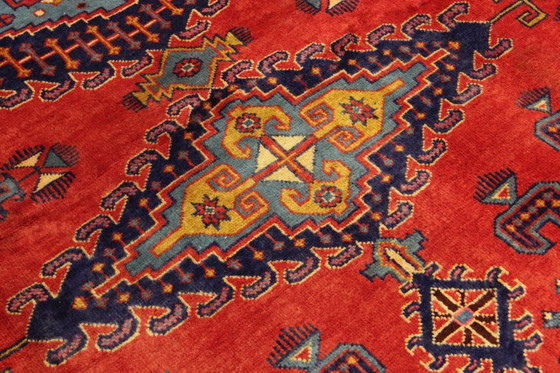 Image 1 of Original Perserteppich Wiss Rot 358 x 230 cm Top Zustand Klassik Alt