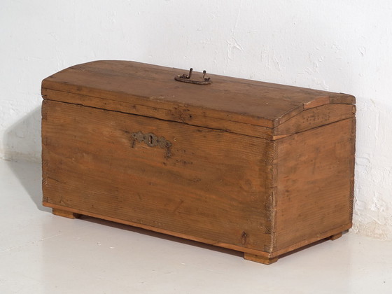 Antieke massief houten kist (ca. 1900) #81 – Opbergkast, Rustic (photo 39 of 40)