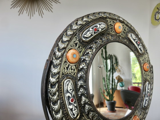 Image 1 of Old Moroccan Mirror, 60, 70, XXL