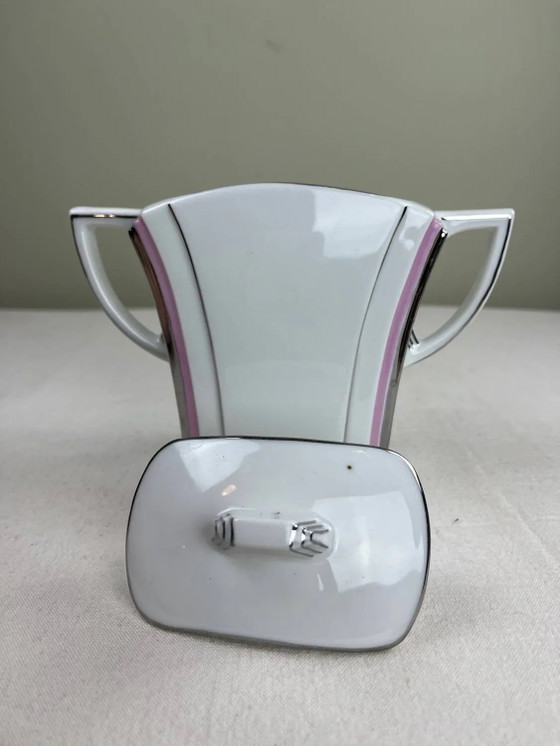 Art Deco Zuckerdose – Geschirr, Porcelain (photo 7 of 8)