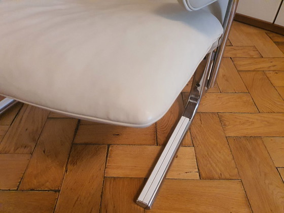Image 1 of Sillón De Sede DS-2030 + Reposapiés / Otomana Arena / Cromo