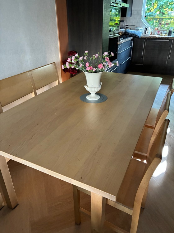 Conjunto de comedor Volgauer – Conjuntos de comedor, Metal, Textil (photo 13 of 15)
