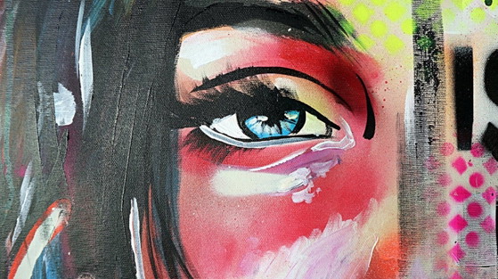 YOUTHONE - The Missing Word - Tableau d'artiste – Peintures et dessins, Toile (photo 9 of 19)