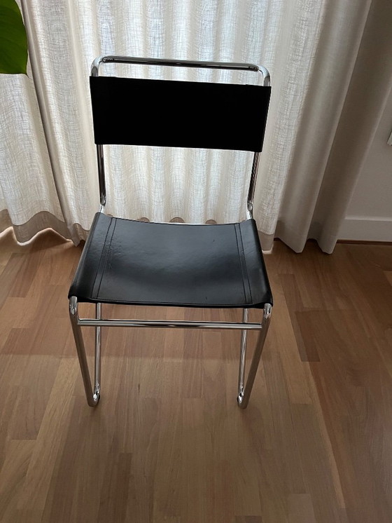 Image 1 of 6 Stylish Gispen dining table/meeting table chairs