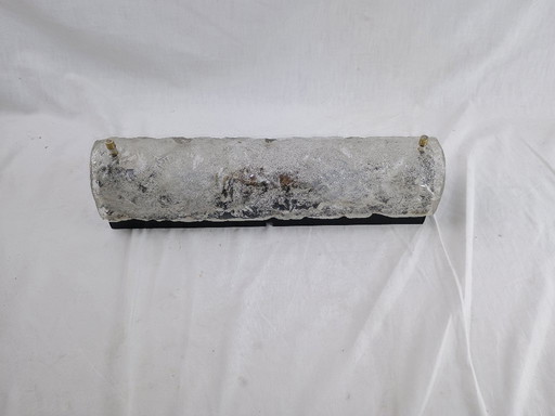 Vintage brutalistische wandlamp J.T. Kalmar Oostenrijkse lamp uit het midden van de 20e eeuw