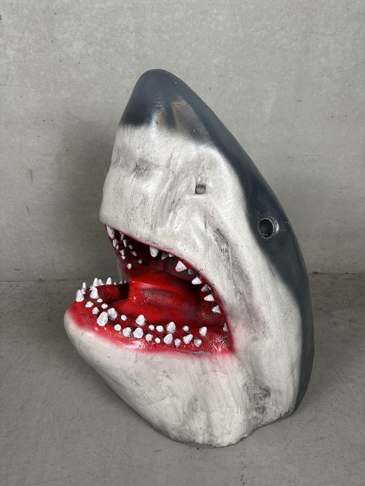 Decorazione murale vintage XL - squalo (poliestere)
