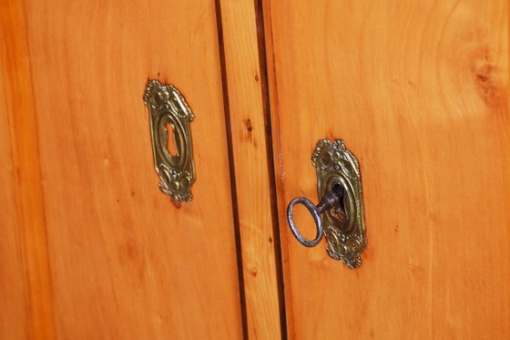 Cabinet Biedermeier restauré, merisier, épicéa, ébène, polonais, tchèque, années 1820 – Meubles de rangement (photo 12 of 16)