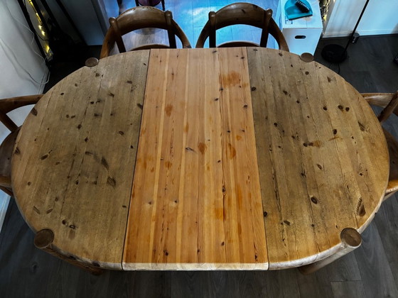 Image 1 of Vintage Danish dining set Rainer Daumiller