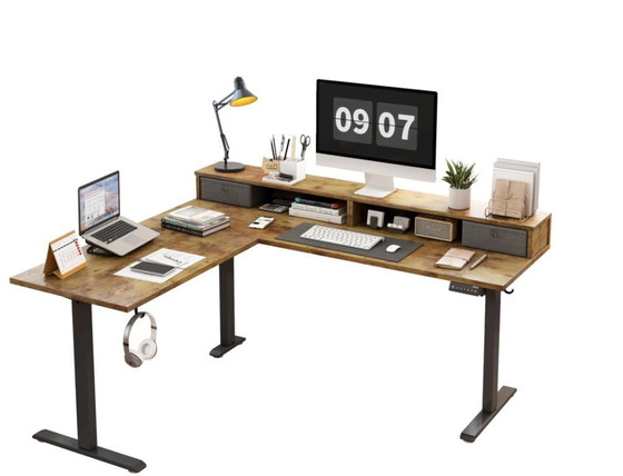 Image 1 of Escritorio 160x140cm ¡Nuevo! Escritorio eléctrico