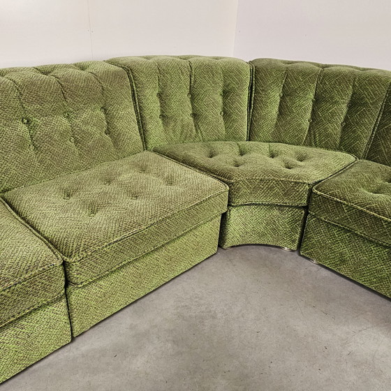 Image 1 of Vintage modulaire bank + fauteuil