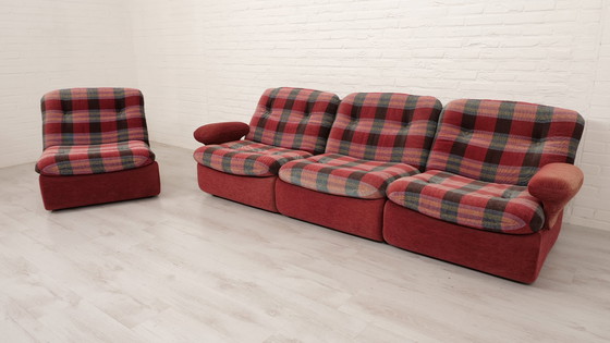 Image 1 of Vintage Elements Sofa | Modular | Plaid