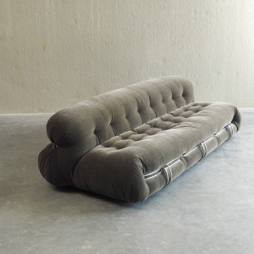 Soriana 3-seater sofa by Afra & Tobia Scarpa for Cassina