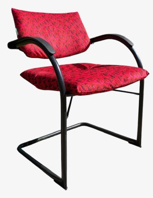 4x Vitra cantilever chair refurbished