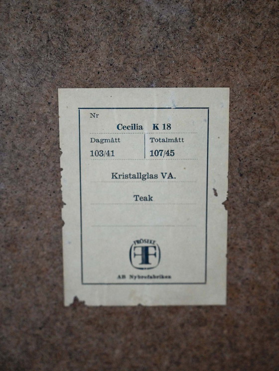 Image 1 of Vintage Scandinavian Teak Mirror, 1950s