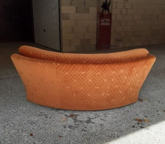 Image 1 of 4/7 Poltrona Ligne Roset arancione Pr M. Ducaroy Mod. Albany, design vintage