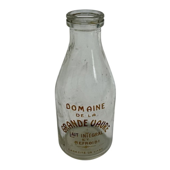 Image 1 of Collection de 42 bouteilles anciennes françaises de lait, de vin et de spiritueux