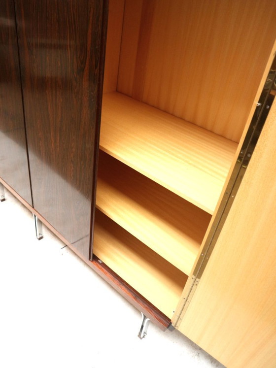 Image 1 of Grande armoire vintage en palissandre fabriquée dans les années 1960
