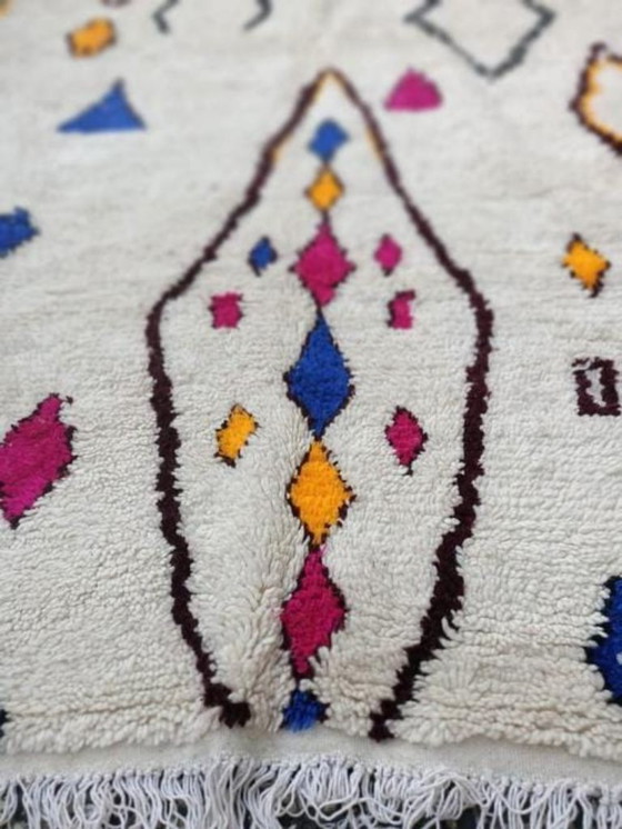 Image 1 of Handgeknoopt Berber tapijt wol 251x145cm